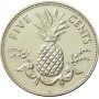 5 центов Багамы 1998