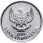 50 рупий Индонезия 1999-2002 Китайская черноголовая Иволга