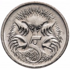 5 центов Австралия 1999-2019