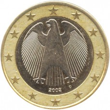 2 евро Германия 2002 D