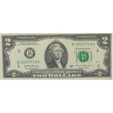 США 2 доллара 2017 В-Нью-Йорк UNC