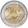 2 евро 2015 Словения, "2000 лет римскому поселению Эмона на месте современной Любляны" UNC