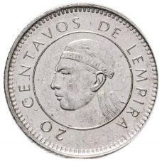 20 сентаво Гондурас 1995-2016