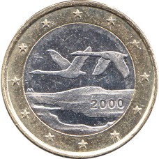 1 евро Финляндия 2000