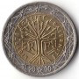Купить монету 2 евро Франция 2000