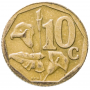 10 центов ЮАР 2000-2011