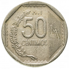 50 сентимо Перу 2000
