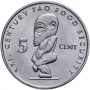 5 центов Острова Кука 2000
