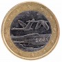 1 евро Финляндия 2001