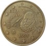 50 евроцентов Испания 2001