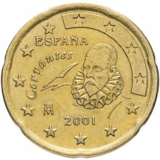 20 евроцентов Испания 2001