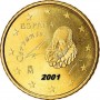 50 евроцентов Испания 2001
