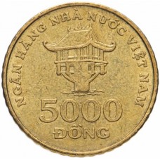 5000 донгов Вьетнам 2003