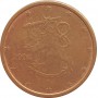 1 евроцент Финляндия 2004