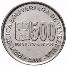 500 боливаров Венесуэла 2004