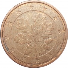 2 евроцента Германия 2005