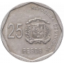 25 песо Доминикана 2005-2016