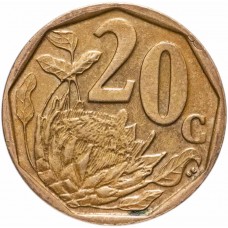  20 центов ЮАР 2006-2019