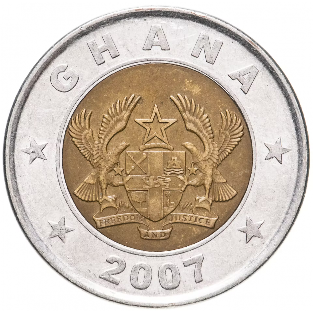 Купить монеты гана. Ghana монета 2007. Монеты Ганы 2007 года. Монета Ганы 20 седи 1997 года. Гана 1 седи, 2013 монета Королевский младенец.