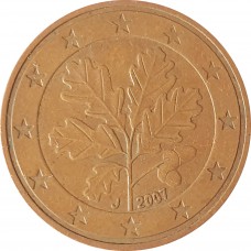 5 евроцентов Германия 2007