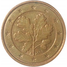 2 евроцента Германия 2008
