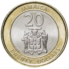 20 долларов Ямайка 2008-2015