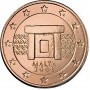 5 евро центов Мальта UNC