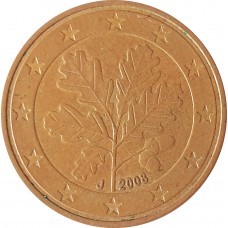 5 евроцентов Германия 2008