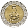 5 шиллингов Кения 2005-2009