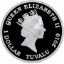 Набор из 4-х монет Тувалу 1 доллар 2010 Короли Дорог, серебро