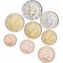 Набор евро монет Люксембург 2010, годовой, 8 штук, UNC