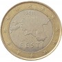 1 евро Эстония 2011