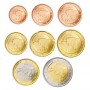 Набор евро монет Эстония 2011 годовой, 8 штук, UNC