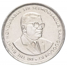 1 рупия Маврикий 2012