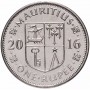 1 рупия Маврикий 2012-2020