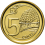 5 центов Сингапур 2013-2018 Театр Эспланада