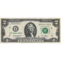 Банкнота США 2 доллара 2013 B - Нью-Йорк aUNC/UNC
