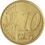 10 евро центов Испания 2014