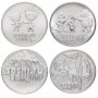 Набор из 4-х монет 25 рублей Олимпиада в Сочи 2014 года