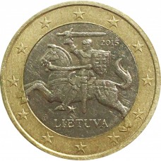 1 евро Литва 2015