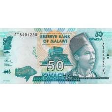Малави 50 квача 2015-2020 UNC