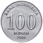 100 рупий Индонезия 2016