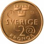 Швеция 2 кроны, 2016-2019г.