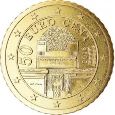 50 евро центов Австрия 2016 XF
