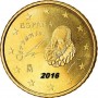 50 евро центов Испания 2016 aUNC