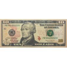США 10 долларов 2017 - Нью-Йорк - aUNC/UNC