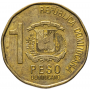 1 песо Доминикана 2017-2020