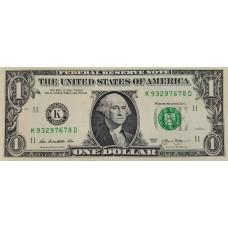 США 1 доллар 2009-2017 XF