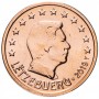 2 евро цента Люксембург 2019 UNC