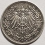 1/2 марка 1919 года. Серебро 900